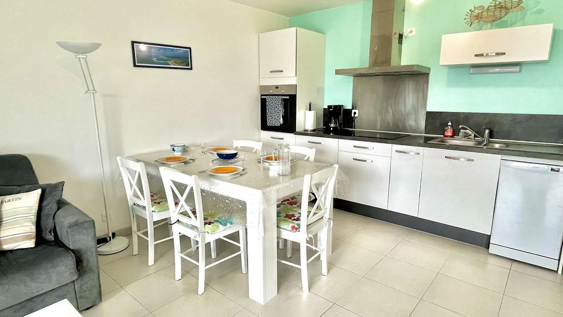 Apartman Appartement Moderne A Etel, Proche Plage, 2 Pieces Avec Parking Prive - Fr-1-479-190